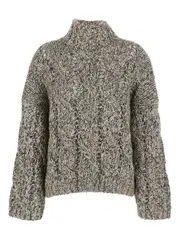 [Brunello Cucinelli] Brunello Cucinelli-Maglione A Collo Alto-Donna M