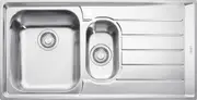 Franke Neptune 1&1/4 Bowl Sink with Right Hand Drainer