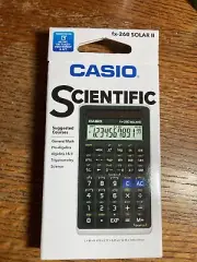 Casio FX-260 Solar II Fraction Scientific Calculator New Sealed