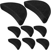 Healvian 4 Pairs Toe Plug Anti-pain Pad for Men Women Flat Shoes Sneakers Reusable Toe Separators