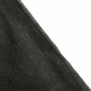 Agfabric 40% UV Resist Sunblock Screen Shade Black Cut Edge Cloth 6*20FT 3 Packs