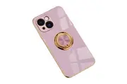 Orco Luxury Plating Ring Case Cover for iPhone 13 Pro - Purple