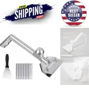 Heavy Duty Aluminum Flat Top Grill Scraper with 7 Blades for Commercial Use