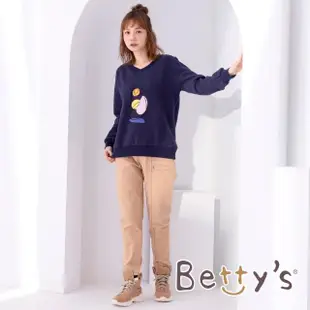 【betty’s 貝蒂思】多口袋休閒長褲(卡其)