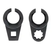 5x 22mm Lambda Oxygen Sensor Socket Wrench Remove Set Kit Thread Chasers Tools