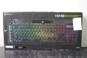 Corsair K100 RGB Full-Size OPX Optical-Mechanical Wired Gaming Keyboard