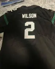 Autographed Zach Wilson New York Jets Jersey