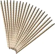 Levemolo 19pcs White Copper Fret Wires for Classical and Electric Guitars Fretboard Accessories
