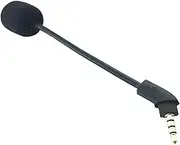 CHENZILIN Replacement Game Mic 3.5mm Microphone for Cloud Revolver S Gaming Headset Detachable Microphone Noise Reduction Headset, As Pictures Shown