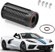 Covnikyer 24045729 Automatic Transmission Fluid Filter Kit with 4 Bolts & Oil Drain Plug Seal Compatible with Chevrolet Corvette C8 Stingray LT2 6.2L 2020-2024 for Transmission Fluid Dct Oil Filter