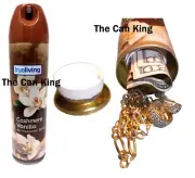 Air freshener diversion can safe cash jewelry stash box metal piggy bank #23