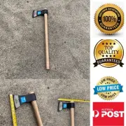 70cm Quality British Steel Axe Hatchet 3LB, Hardwood HandleLog Splitter,AU Stock