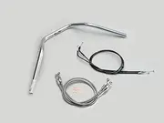 H038-047C CB1300SB Handle Set, Narrow Type 3, Chrome Plated (10-13 Vehicles Without ABS)