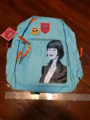girls book bag back pack jordi labanda s1 blue multiple pocket