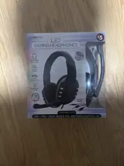 Gamepro LED RGB Gaming Headset with Adjustable Microphone PS5 PS4 Xbox Switch PC
