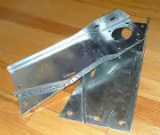 Bulkhead Brackets Galvanized 1954-58 S1 Land Rover Series One 86 88 107 SWB LWB