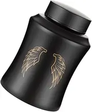 Pet Urn Metal Pet Cremation Urn for Dogs Cats Durable Keepsake Jar with Secure Lid for Storing Ashes Elegant Memorial Casket Remembrance