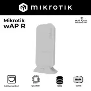 MikroTik RBwAPR-2nD 2G/3G/4G/LTE Weatherproof Access Point Wap R New