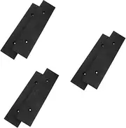 Gatuida 3sets Threshold Ramp for Home Entrance Car Ramp Slip-Resistant Mats Doorway Ramps Lightweight Portable Safety for Curbs Steps 2pcs*3