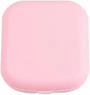 Diversity Land Contact lens Case Inserter Remover soft Tip Applicator Tweezer Storage Case (Pink)