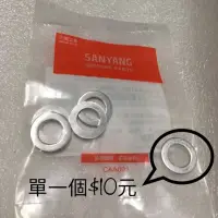 在飛比找蝦皮購物優惠-【JUST醬家】SYM 三陽 原廠 洩油螺絲墊片 機油螺絲墊