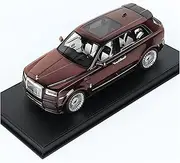 Scale Finished Model Car Diecast 1:18 for Rolls-Royce Cullinan Resin Car Model Simulation Adult High End Collectible Gift Miniature Replica Car