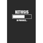 KETOSIS IN PROGRES: BLANK LINED NOTEBOOK (6