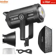 Godox SL300III LED Video Light Continuous Daylight 5600K + 60*90cm Grid Softbox