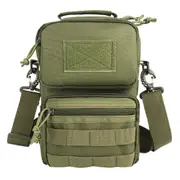 Waterproof Mountaineering Shoulder Bag Durable Outdoor Gear For Hiking And Camping Army Green Waist Packs & Bags