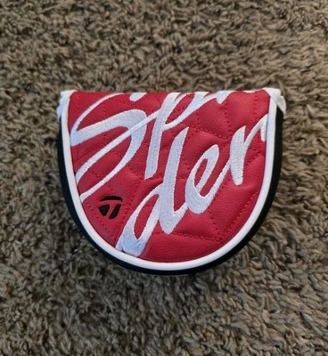 New Taylormade Spider GT Mallet Putter Red/White/Black Headcover
