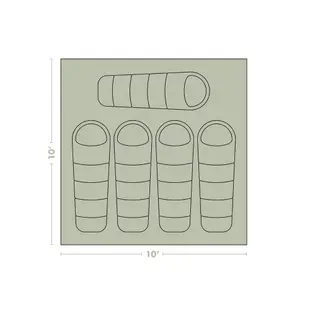 [阿爾卑斯戶外] Springbar 春帳 Traveler旅行家六人帳 套組 SUNTAN 大地色