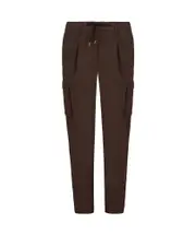 Herno Tapered-Leg Drawstring Cargo Pants XL,L Black