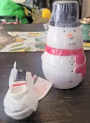 Christmas Snowman Ceramic Stacking Measuring Cups & Spoons (NEW), Easter/Spring