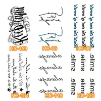 在飛比找蝦皮購物優惠-☆潮品小舖☆ TA32 紋身貼  紋身貼紙 英文字 勵志籤語
