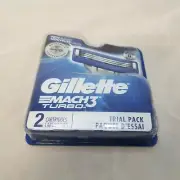 Gillette Mach3 Razor Blade Cartridges, 2 Ct