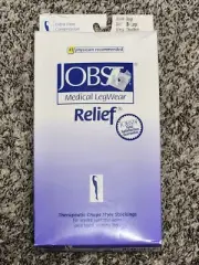 jobst compression socks 30-40 beige XL Chap style NEW