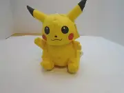 PIKACHU Pokemon Bath Sponge Buddies Toy 1999 Nintendo 6" NEW OLD STOCK