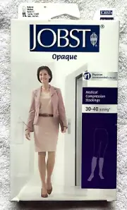 NEW Jobst Medical Medium Knee High Compression Stockings OT 30-40 mmHg* Natural