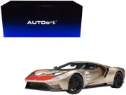 Ford GT Heritage Edition #5 "Holman Moody" Gold Metallic with Red and White Grap