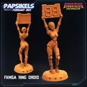 FKMSA Ring droid | Cyberpunk | Papsikels | 32mm