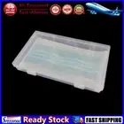 LF# Portable Mask Storage Box Clear Dust Moisture Proof Face Mask Container