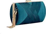 [YAPAIOU] Clutch Purses For Women Tassel Evening Clutch bag Cross Body & Shoulder Bag For Wedding Night out Party