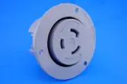 P&S L620 FO NEMA L6-20 Locking Flanged Outlet 20Amp-250Volt