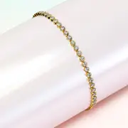 Tia Gleam Pull-Tie Tennis Bracelet