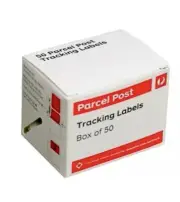 50x Australia Post Parcel Tracking Labels QR Code Auspost Label + Fast Free Post