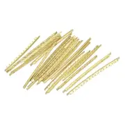 Acoustic Guitar Fret Wire Guitar Fretboard 20 Fret 2mm Gold Tone, Pack of 20