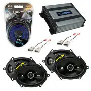 Fits Ford Thunderbird 1989-1997 Speaker Upgrade Kicker (2) DSC68 & HA-A400.4 Amp