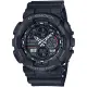 【CASIO 卡西歐】G-SHOCK 復古音響風格雙顯手錶 母親節 禮物(GA-140-1A1)