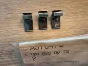 Mercedes-Benz A1269880678 W124 W126 W140 C-Pillar Clip Set Of 3 Genuine OEM