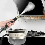 Portable Steam Cleaner, 2500W Handheld Steam Cleaner with 3 Brush Heads, High Pressure and Temperature Steamer for Cleaning Oven, Furniture, Car, Glass, Floor